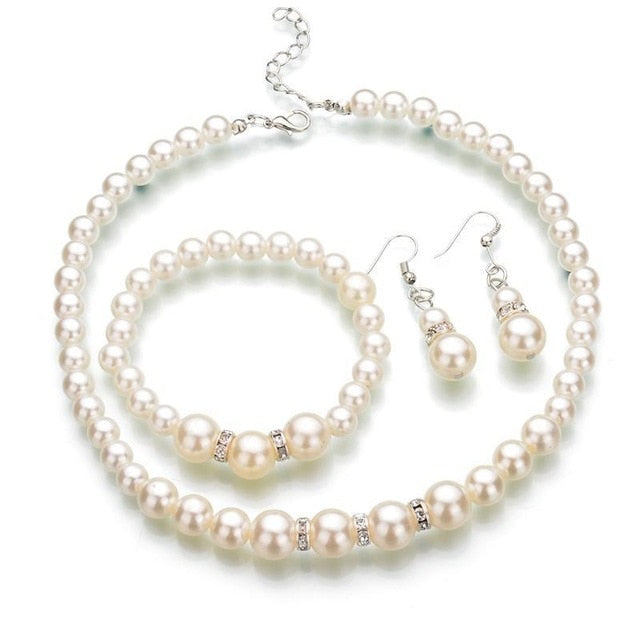 Pearl Jewelry Set – Ench4nted Elegant Pearl Accessories