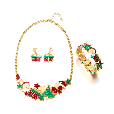 Christmas Necklace Gift Set – Ench4nted Holiday Jewelry