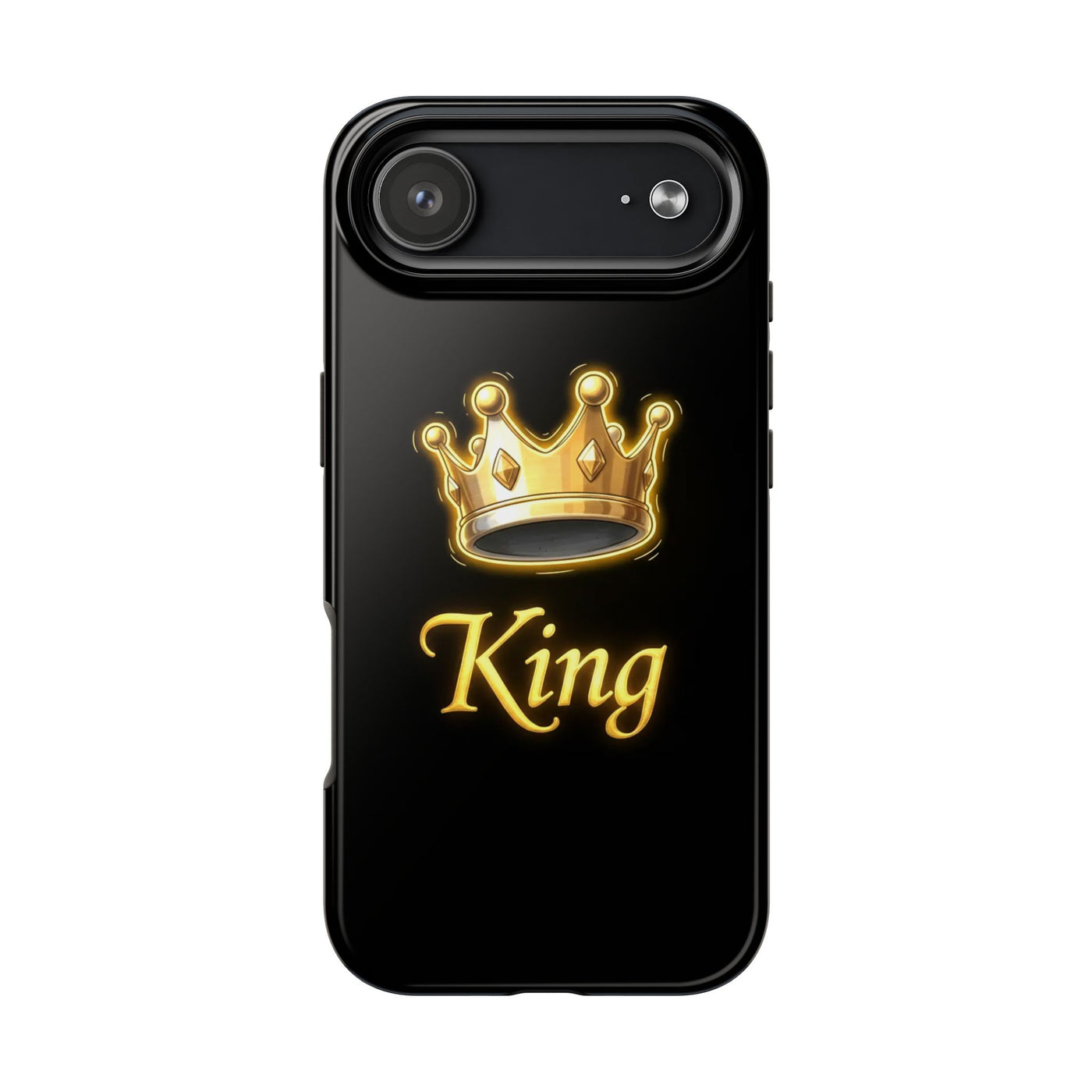 King Design Tough Phone Case – Shockproof Royal Style Cover