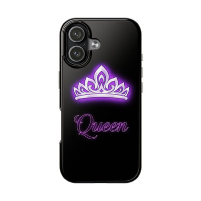 Queen Design Tough Phone Case – Shockproof Royal Style Cover