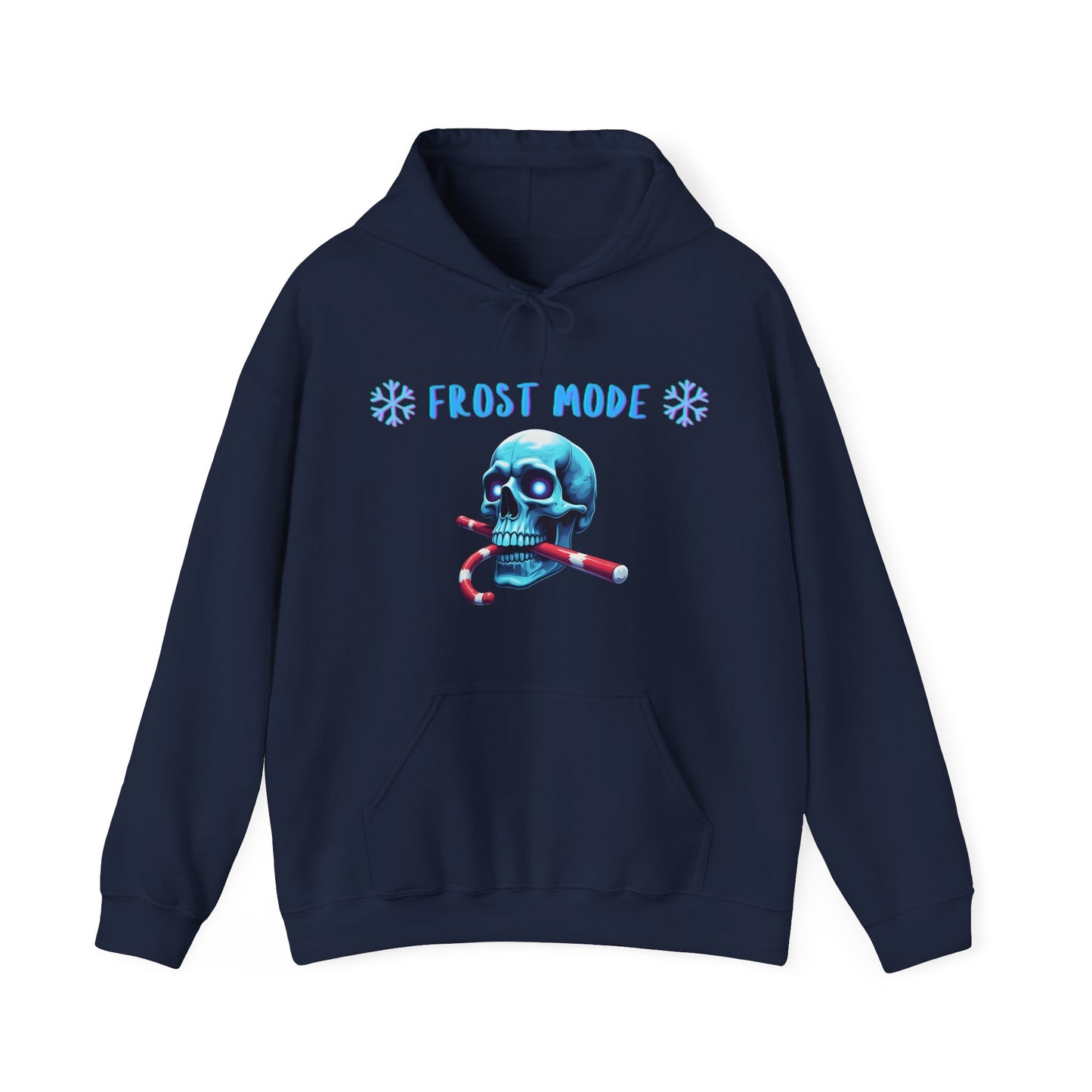 Frost Mode Skull Hoodie-Ench4nted