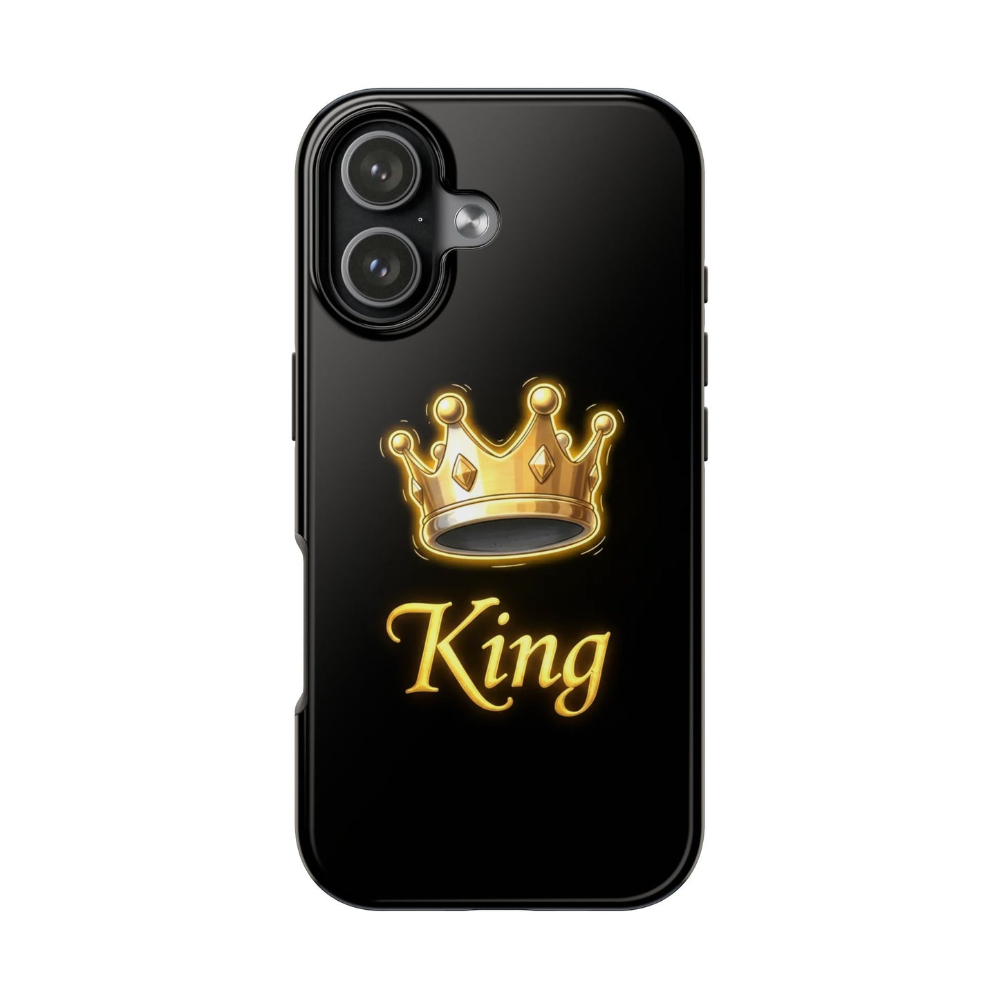King Design Tough Phone Case – Shockproof Royal Style Cover