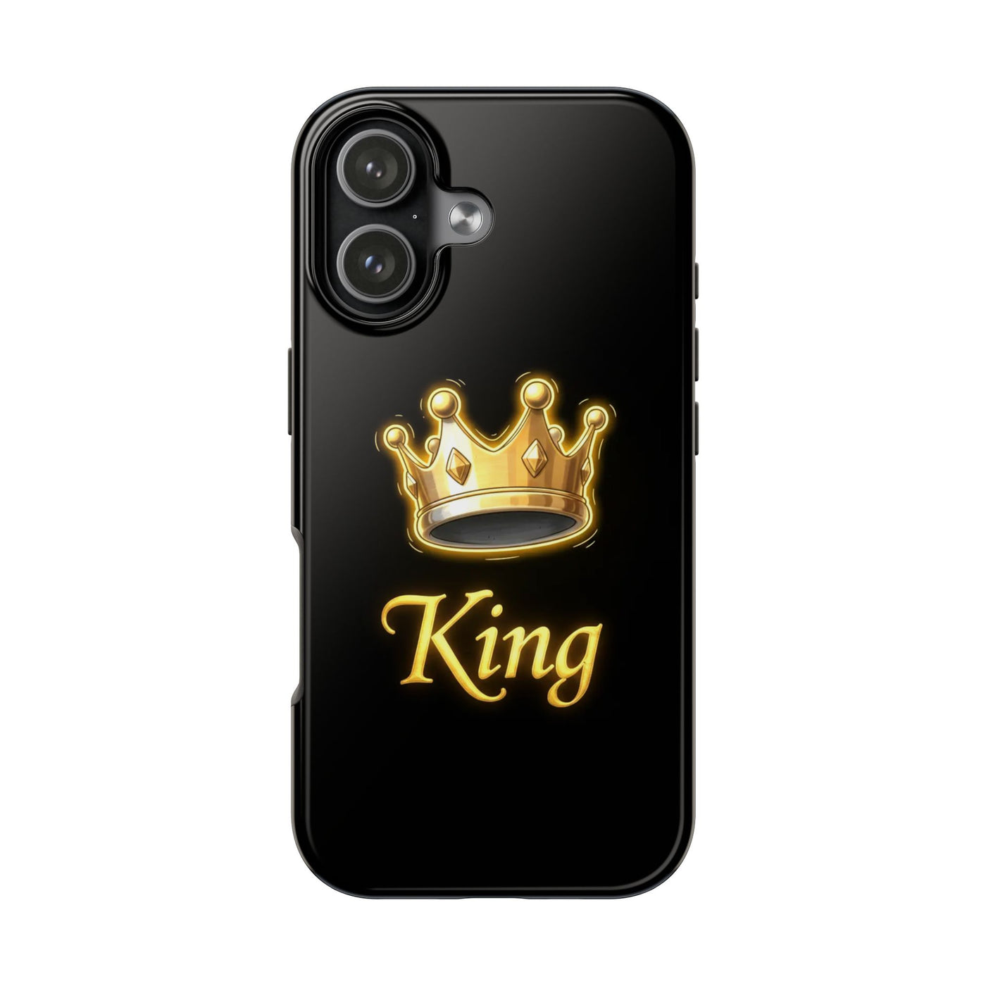 King Design Tough Phone Case – Shockproof Royal Style Cover