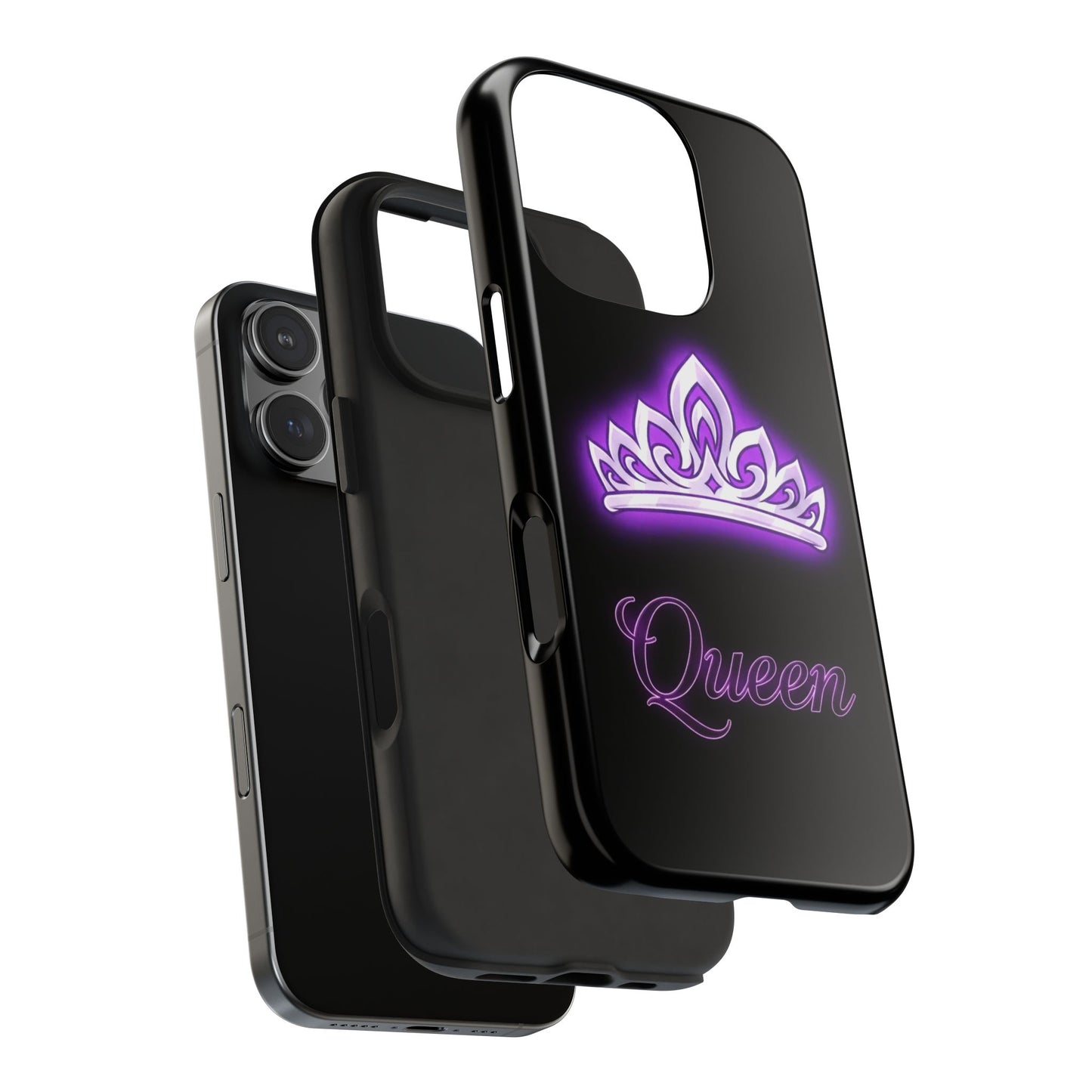 Queen Design Tough Phone Case – Shockproof Royal Style Cover