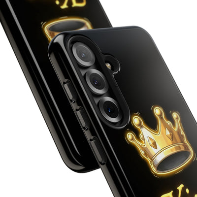 King Design Tough Phone Case – Shockproof Royal Style Cover