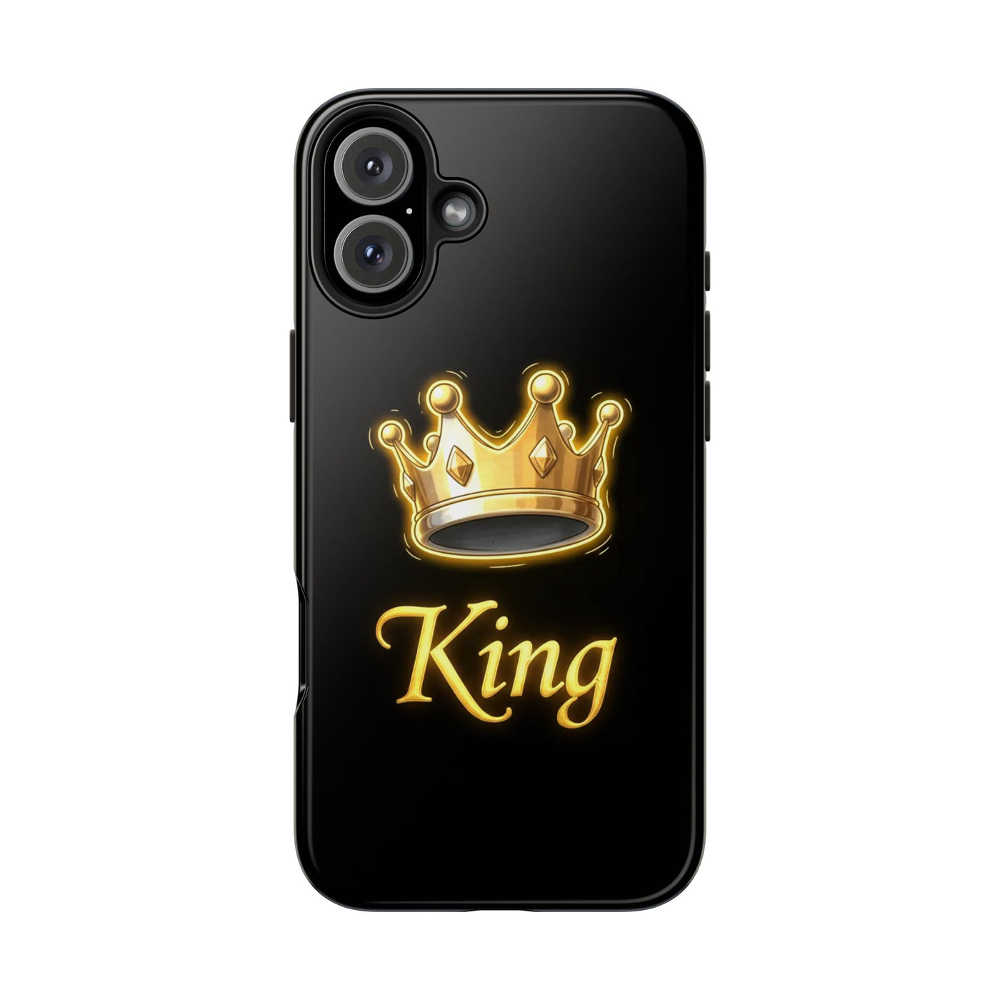 King Design Tough Phone Case – Shockproof Royal Style Cover
