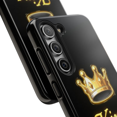 King Design Tough Phone Case – Shockproof Royal Style Cover