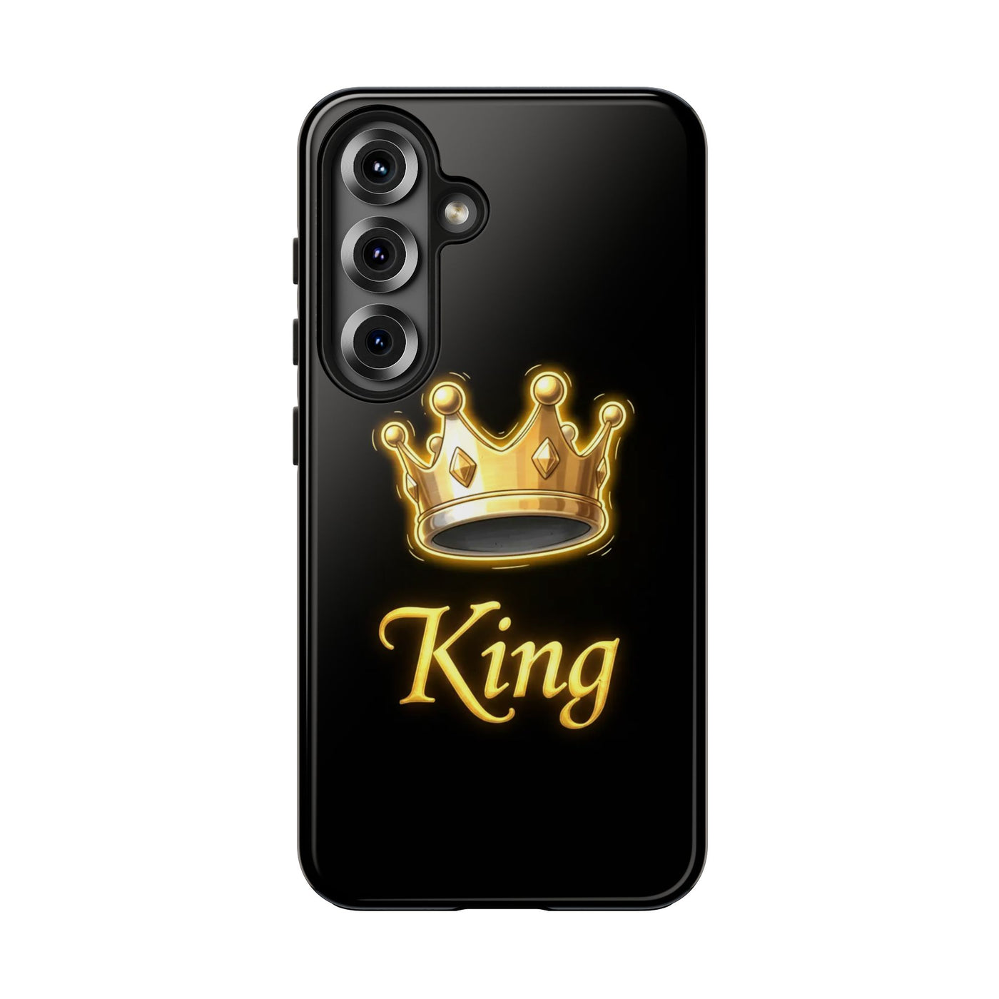 King Design Tough Phone Case – Shockproof Royal Style Cover