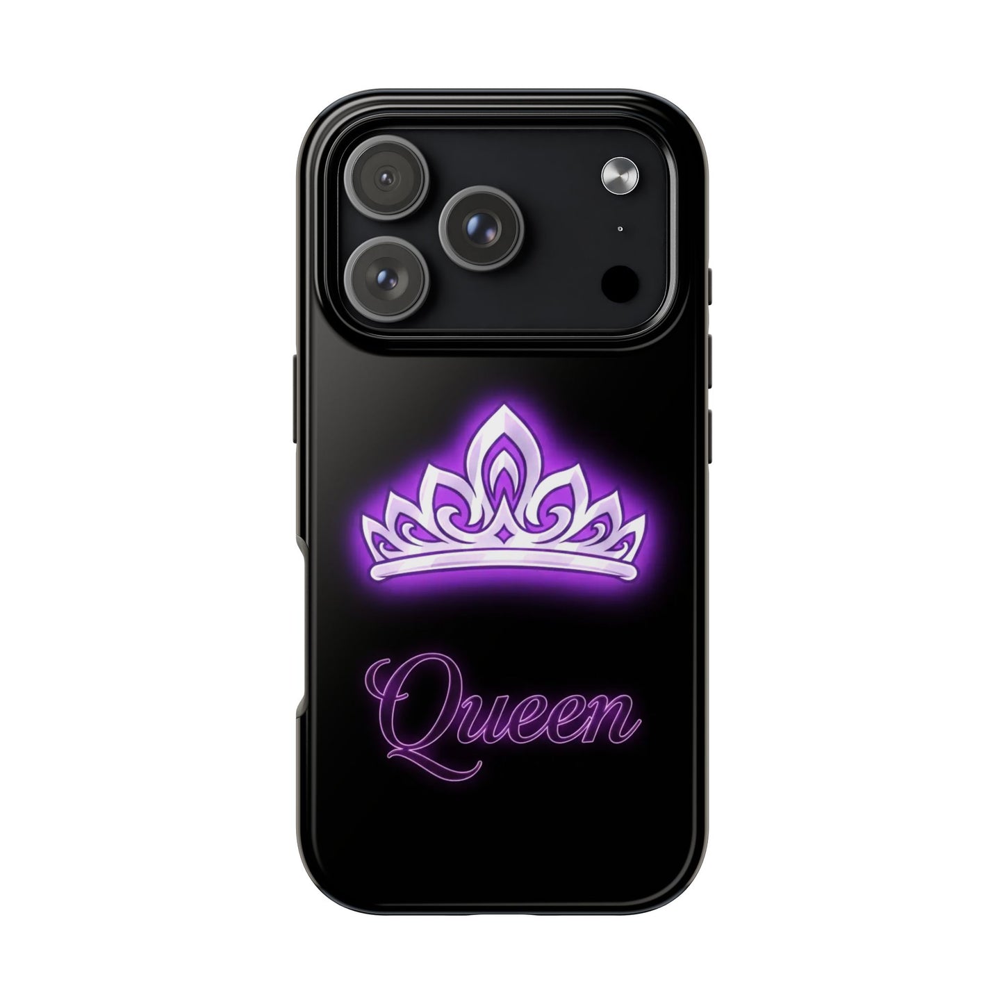 Queen Design Tough Phone Case – Shockproof Royal Style Cover