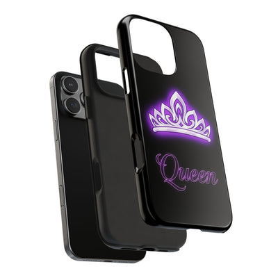 Queen Design Tough Phone Case – Shockproof Royal Style Cover