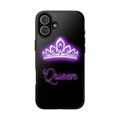Queen Design Tough Phone Case – Shockproof Royal Style Cover
