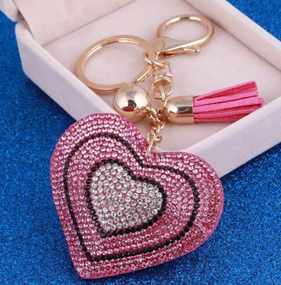 Heart Keychain Jewelry – Ench4nted Romantic Accessory