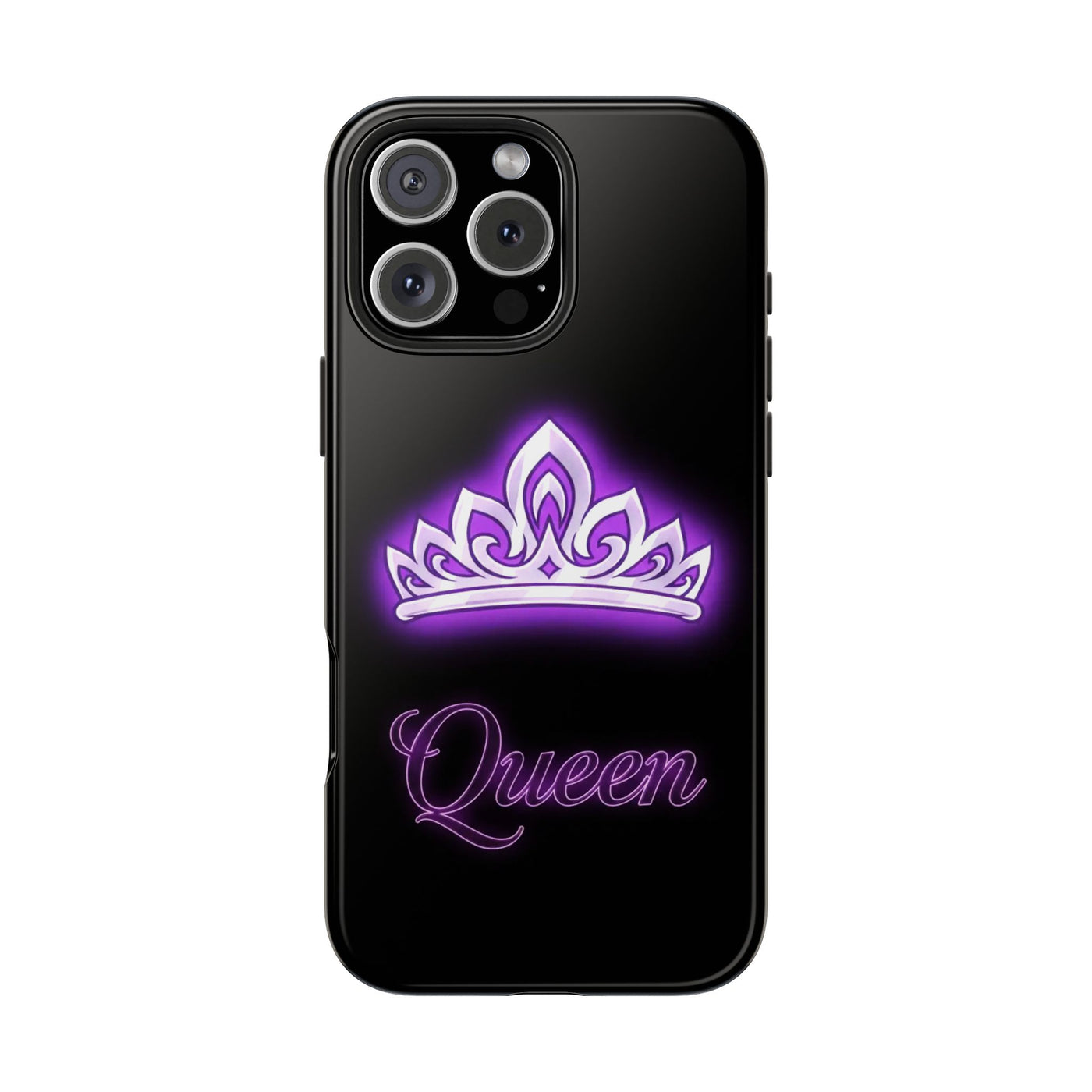 Queen Design Tough Phone Case – Shockproof Royal Style Cover
