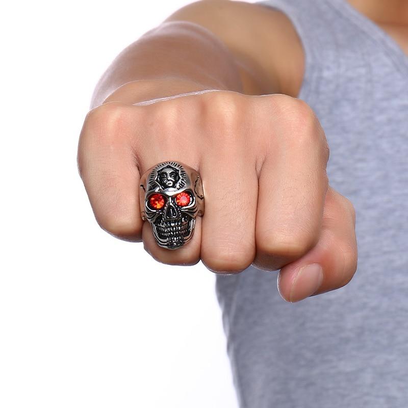 Skeleton Ring – Ench4nted Halloween Gothic Jewelry