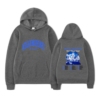 “Am I Okay” Tour Hoodie – Ench4nted Graphic Sweatshirt