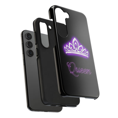 Queen Design Tough Phone Case – Shockproof Royal Style Cover