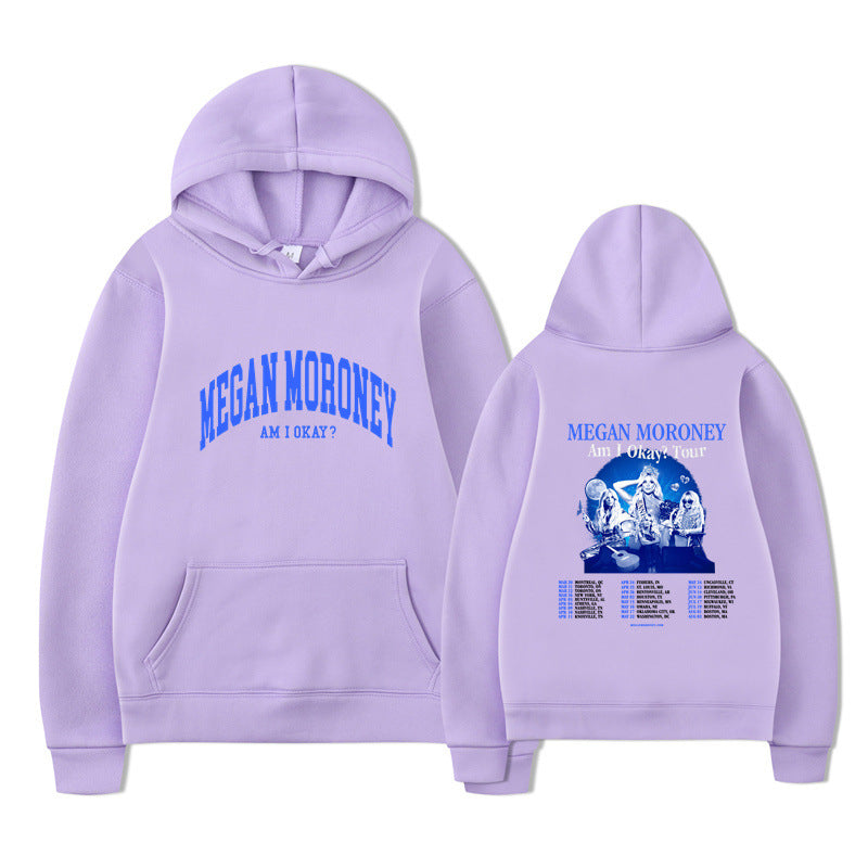 “Am I Okay” Tour Hoodie – Ench4nted Graphic Sweatshirt