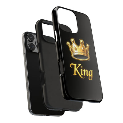 King Design Tough Phone Case – Shockproof Royal Style Cover