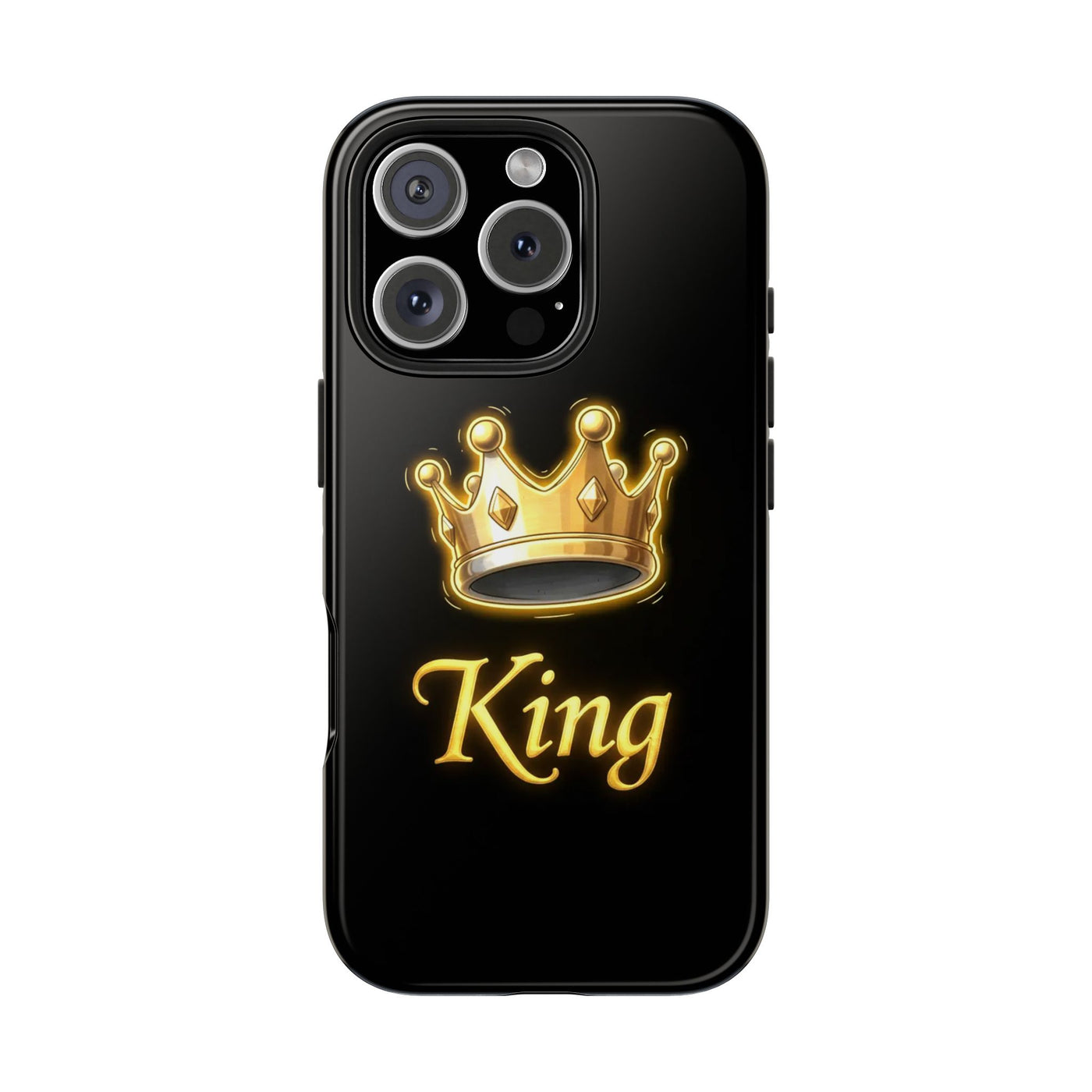 King Design Tough Phone Case – Shockproof Royal Style Cover