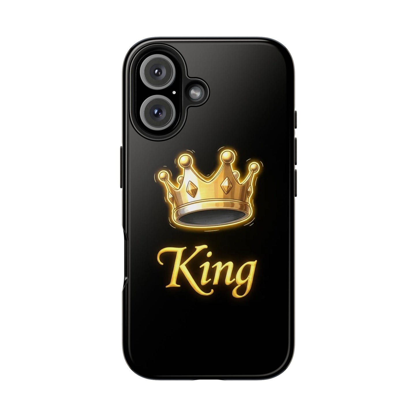 King Design Tough Phone Case – Shockproof Royal Style Cover