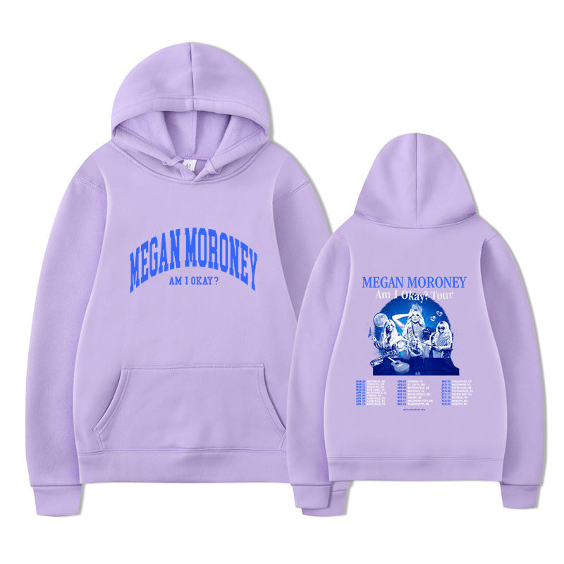 “Am I Okay” Tour Hoodie – Ench4nted Graphic Sweatshirt