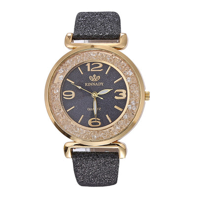 Women’s Luxury Crystal Rhinestone Watch – Elegant Quartz Timepiece