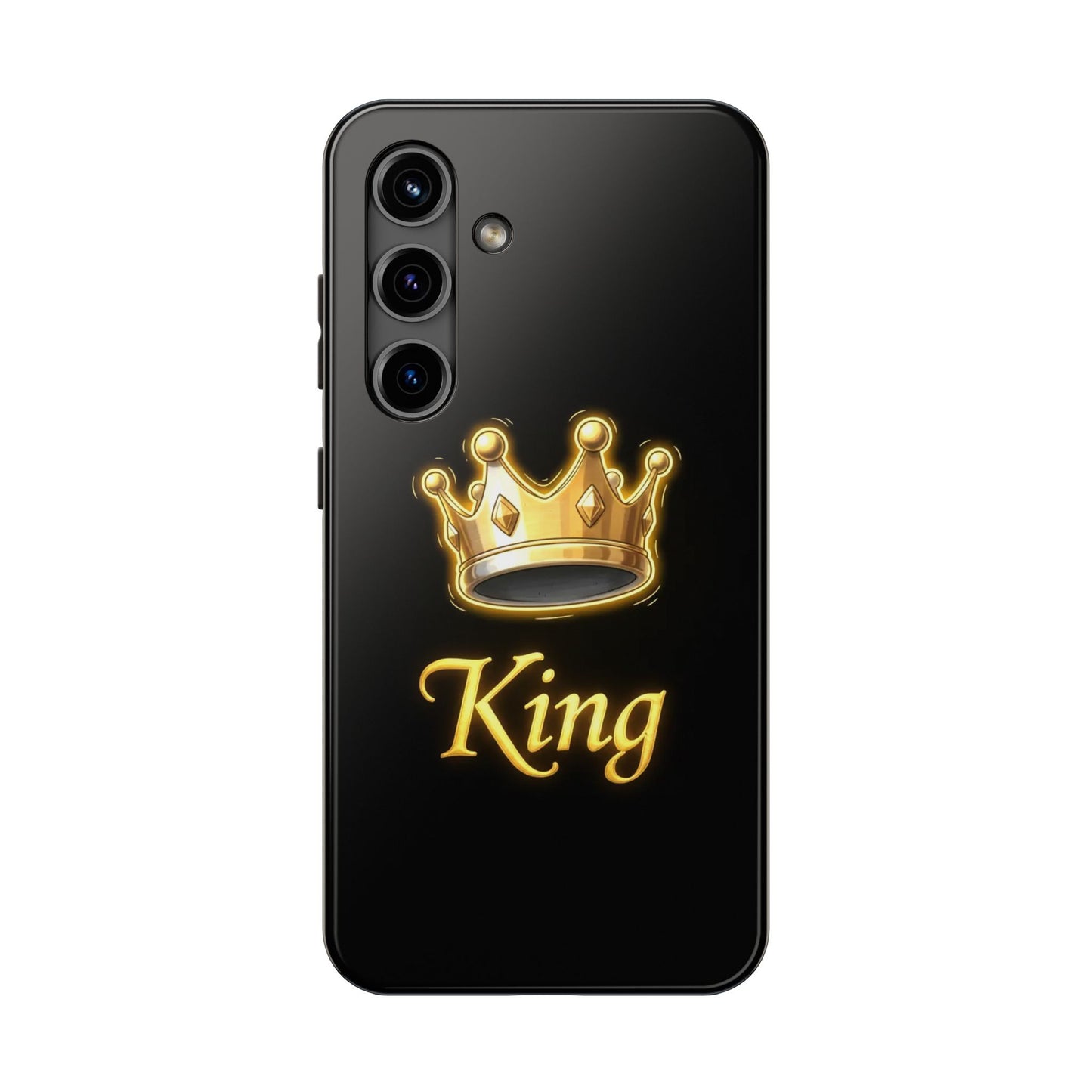 King Design Tough Phone Case – Shockproof Royal Style Cover