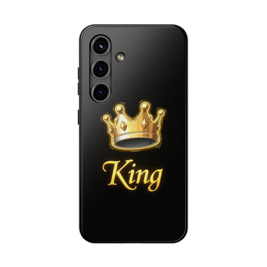 King Design Tough Phone Case – Shockproof Royal Style Cover