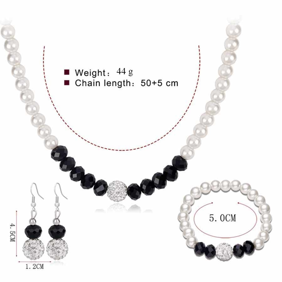 Simulated Pearl Jewelry Set – Ench4nted Party Accessories