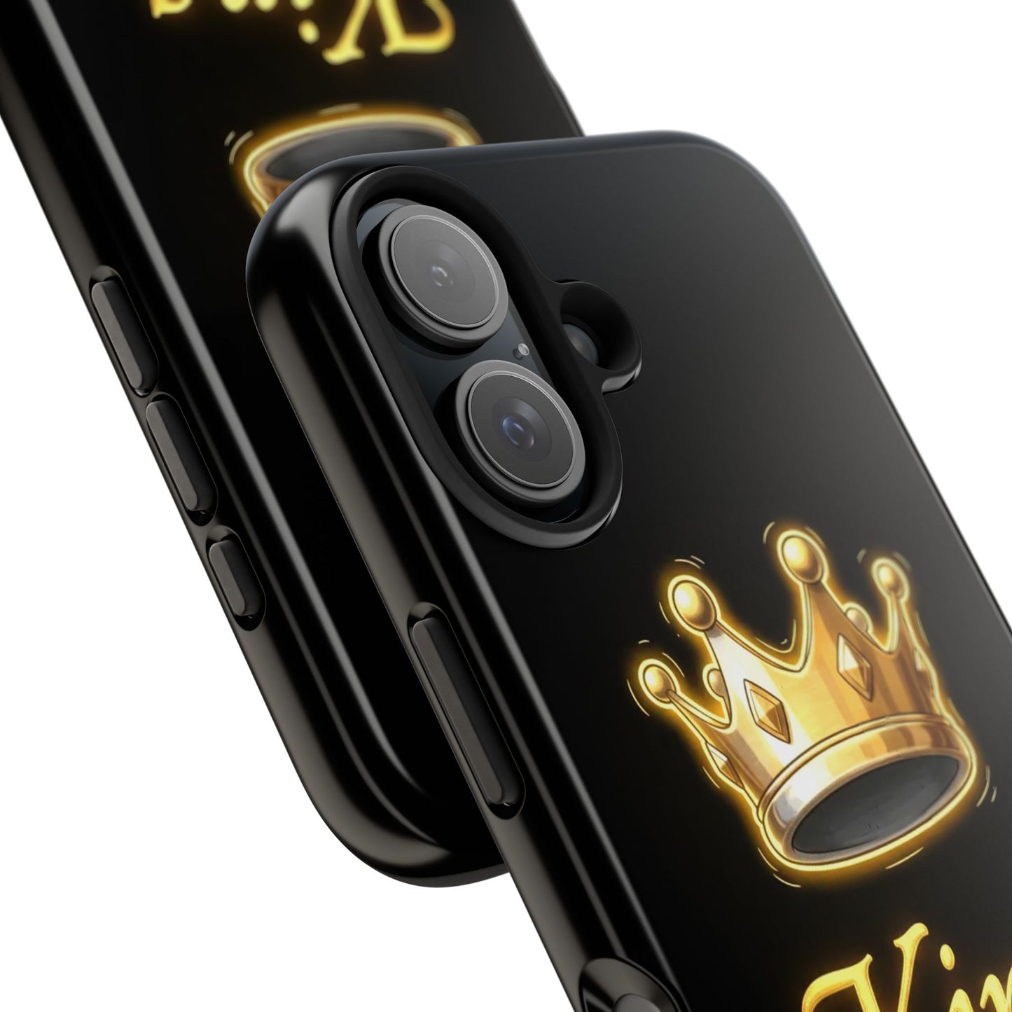 King Design Tough Phone Case – Shockproof Royal Style Cover