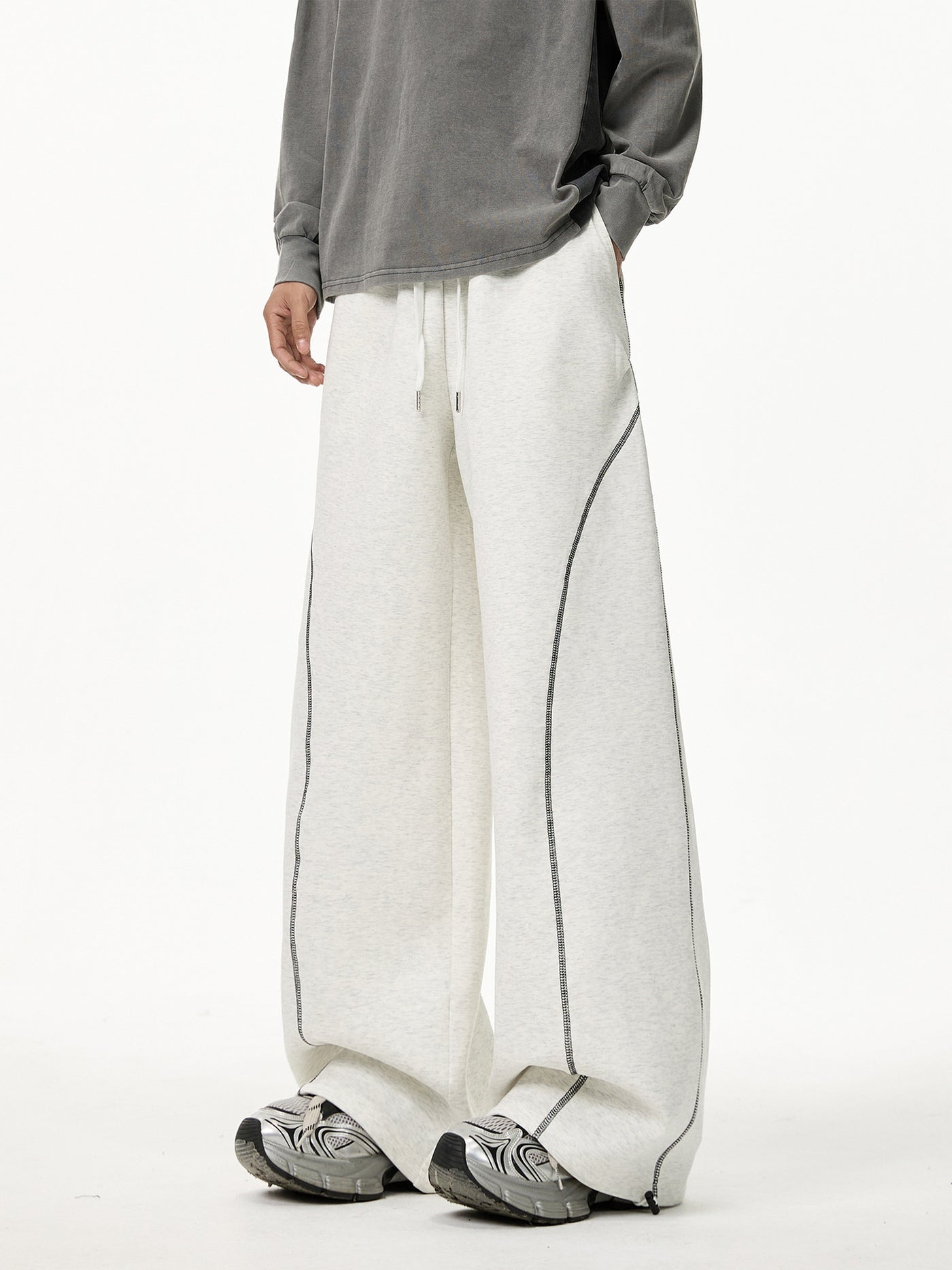 Wide leg casual loose and versatile casual pants
