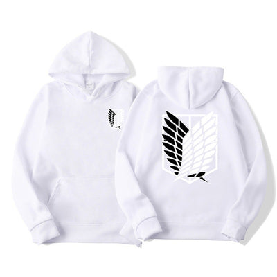 Mikasa-Inspired Trend Hoodie – Ench4nted Anime Streetwear