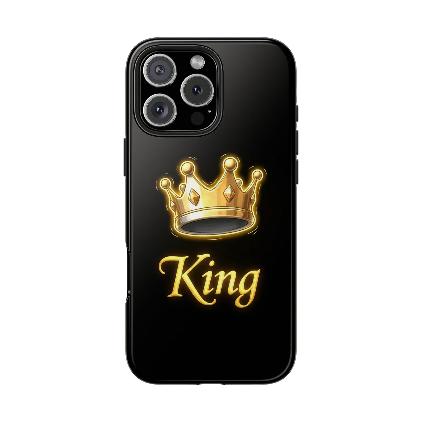 King Design Tough Phone Case – Shockproof Royal Style Cover