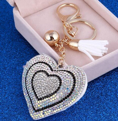 Heart Keychain Jewelry – Ench4nted Romantic Accessory