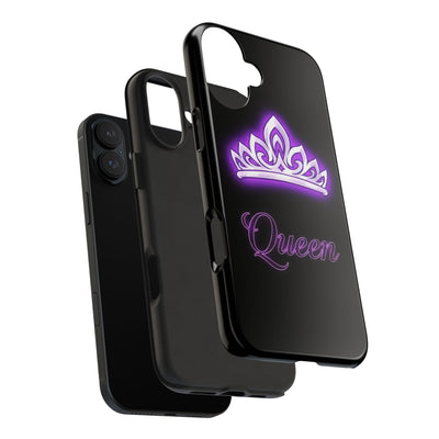 Queen Design Tough Phone Case – Shockproof Royal Style Cover