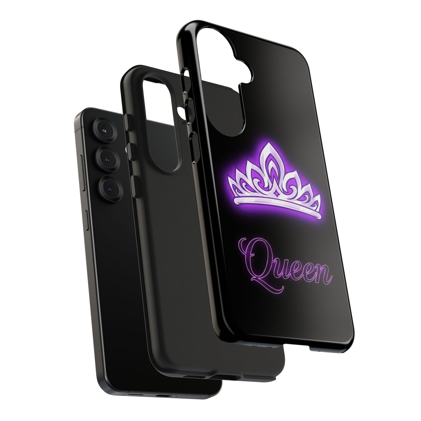 Queen Design Tough Phone Case – Shockproof Royal Style Cover