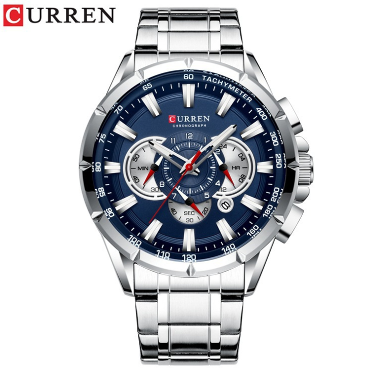CURREN 8363 Men’s Analog Watch – Casual Stainless Steel Wristwatch  SEO Description: