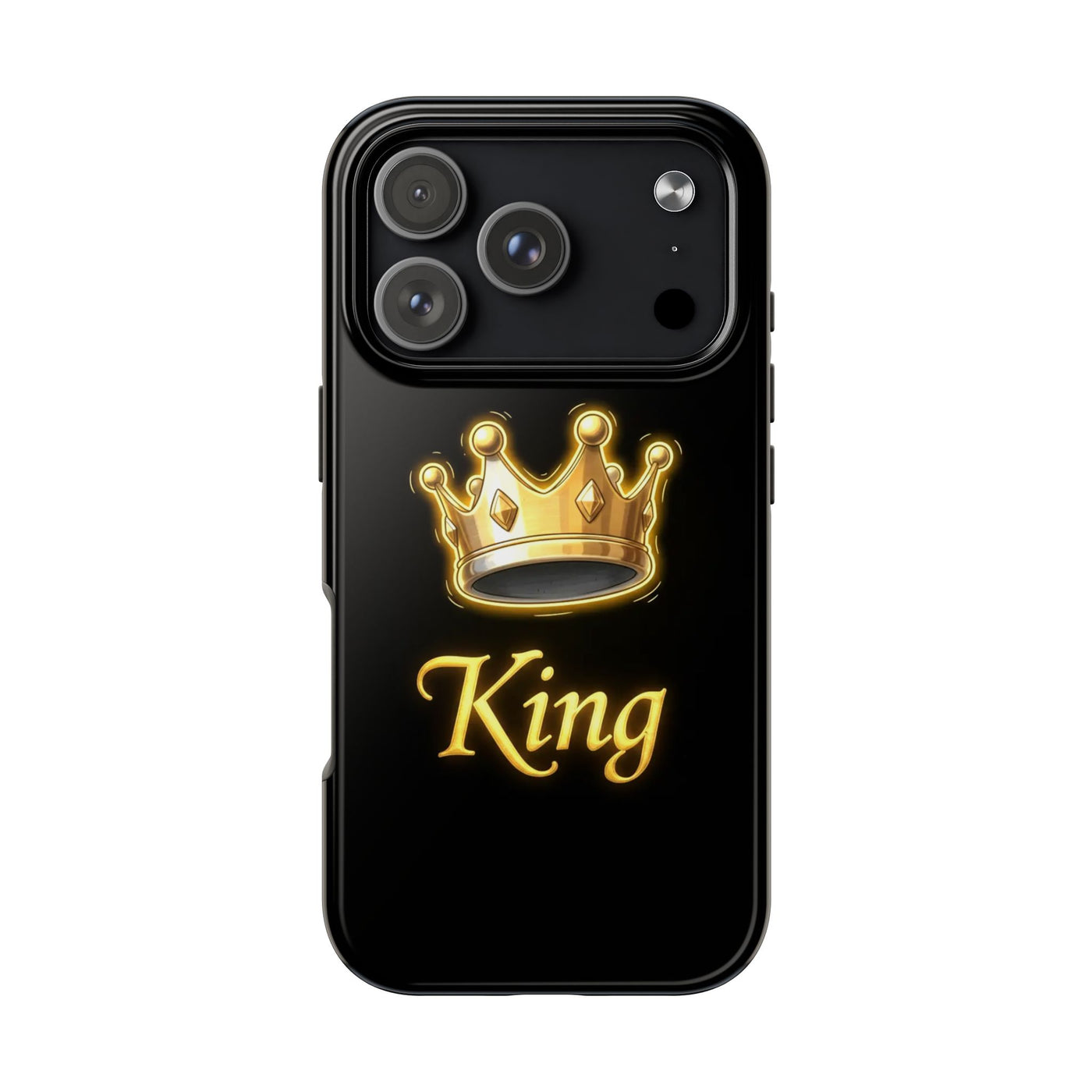 King Design Tough Phone Case – Shockproof Royal Style Cover