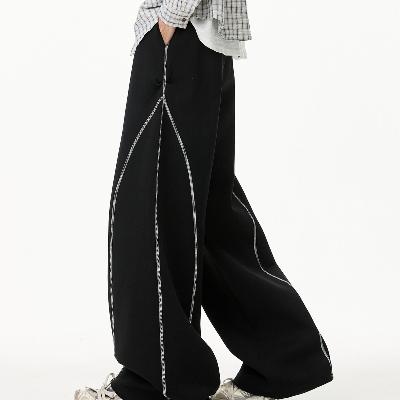 Wide leg casual loose and versatile casual pants