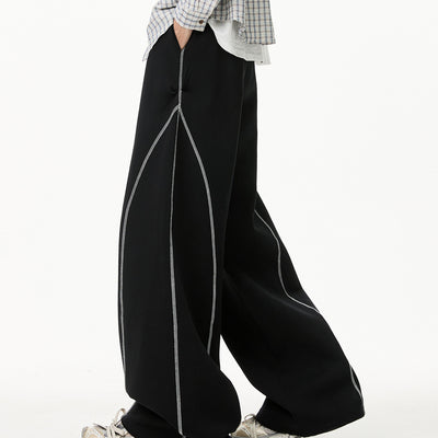 Wide leg casual loose and versatile casual pants