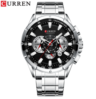 CURREN 8363 Men’s Analog Watch – Casual Stainless Steel Wristwatch  SEO Description: