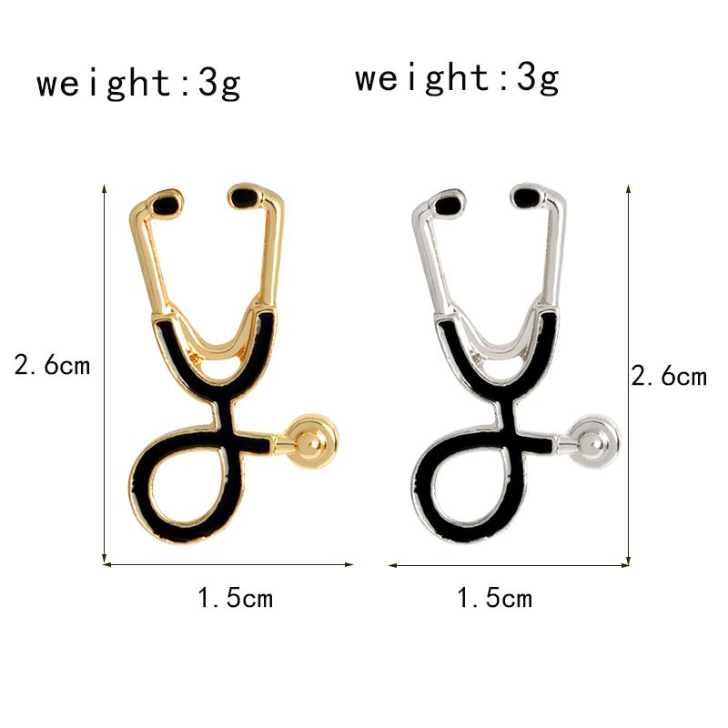 Stethoscope Brooch Pin – Ench4nted Nurse Jewelry