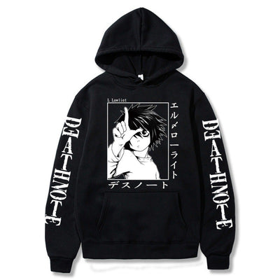 Anime Hoodie – Ench4nted Japanese Death Note Style
