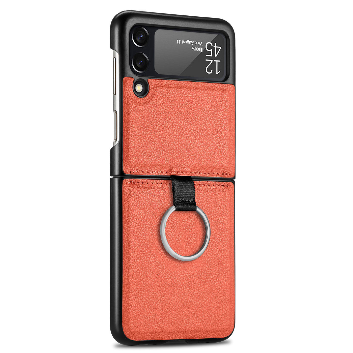 Samsung Z Flip3 Protective Case with Ring Grip – Shockproof, Foldable Cover