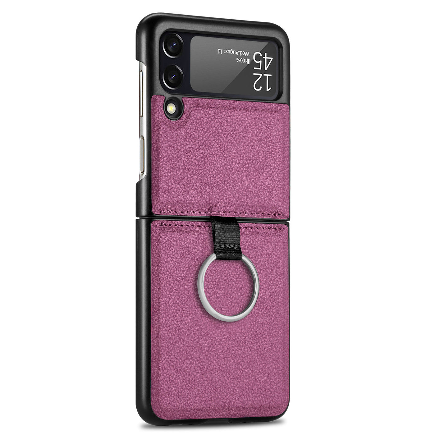 Samsung Z Flip3 Protective Case with Ring Grip – Shockproof, Foldable Cover
