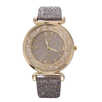 Women’s Luxury Crystal Rhinestone Watch – Elegant Quartz Timepiece
