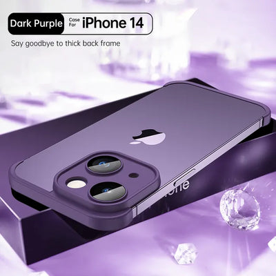 Luxury Shockproof Case with Lens Protector for iPhone 15/14/13/12 Pro Max