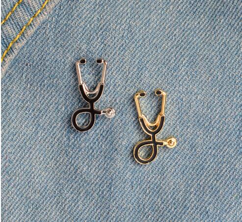 Stethoscope Brooch Pin – Ench4nted Nurse Jewelry