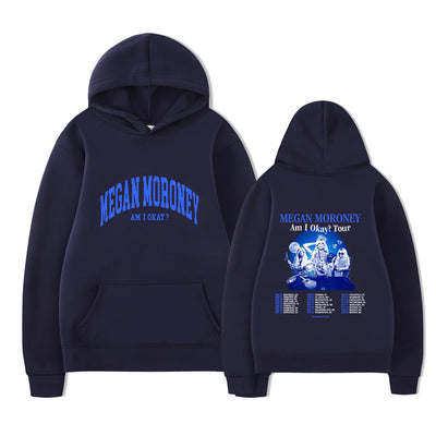 “Am I Okay” Tour Hoodie – Ench4nted Graphic Sweatshirt