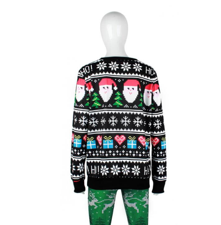 Ugly Christmas HipHop Sweatshirt  – Ench4nted Holiday Sweatshirt